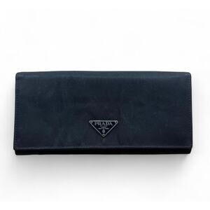 Prada Tessuto Continental Flap Wallet